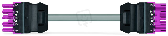 Propojovací kabel Cca zásuvka-zástrčka 5pól. WAGO 771-9395/066-107