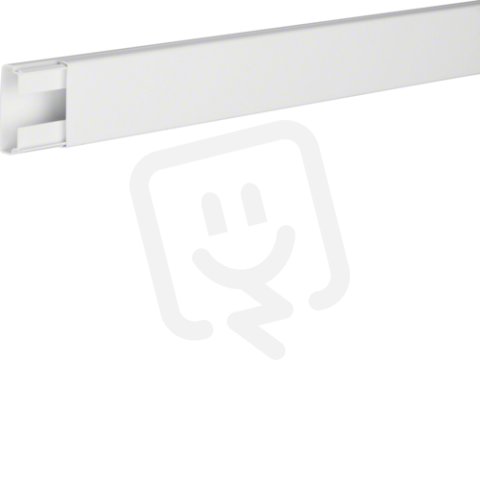 Kabelový kanál LF 18x45 mm s víkem, PVC, dopravní bílá TEHALIT LF1804509016