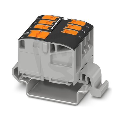 PTVFIX 6/6X2,5-NS35A BK Blok rozvodek 1019546