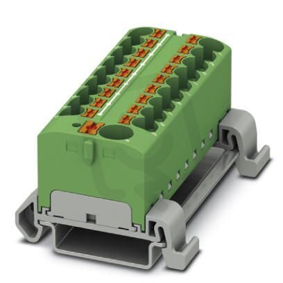 PTFIX 10/18X4-NS35A GN Blok rozvodek 3273776