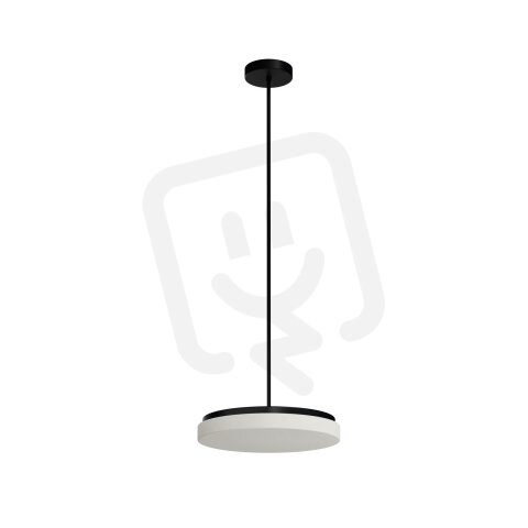 Závěsné LED svítidlo se skleněným stínidlem OSMONT CARINA P1 26W IP40 3K černá