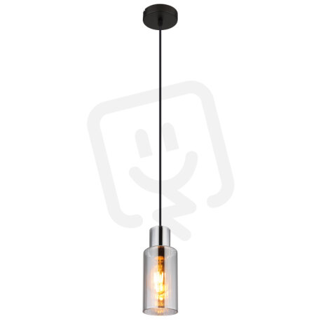 Závěsné svítidlo LIDARIA černá 1x25W E27 IP20 GLOBO 15708H