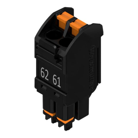 Zásuvný konektor DPS BHF 5.00/02 BK/BK PRT 61 WEIDMÜLLER 2488350000