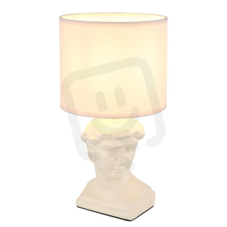 Stolní lampa HERMES bílá matná 1x40W E14  GLOBO 21732CU