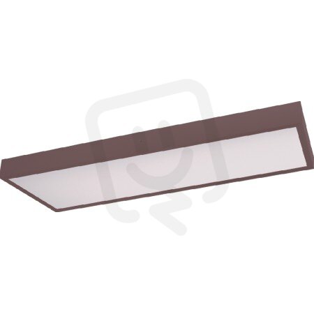 Stropní a nástěnné svítidlo Quatro panel S 500x200 hnědá 36W IP20 2G11 913242/06