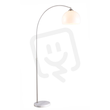 Stojací lampa NEWCASTLE nikl 1xE27, max. 40W 230V GLOBO 58227