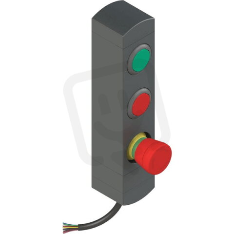 Ovládací jednotka BN 3 prvky (konfigurace A48) 1NO, IP65 PIZZATO BNAC3ZA48