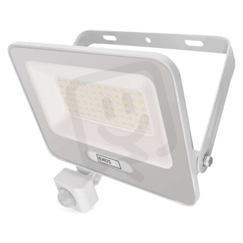 LED reflektor GLARO s pohybovým čidlem 50 W bílý IP54 5000lm neutrální ZS2344W