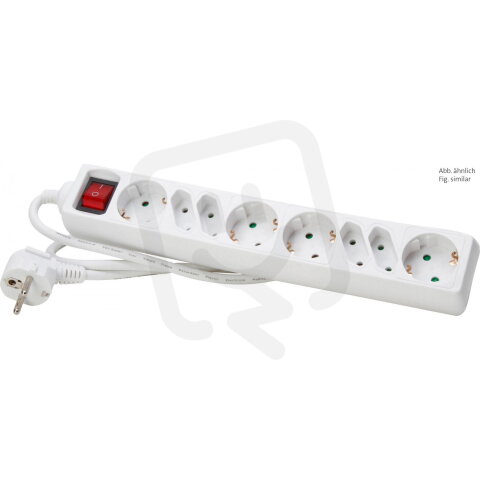 129502003 2+2-way multiple socket outlet