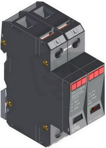 Přepěťová ochrana POm I LCF BD 38kA 280V/38kA, modulární, monoblok, B+C+D