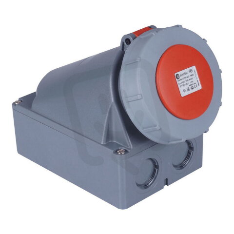 Nástěnná zásuvka 5x63A/IP67 TP ELECTRIC 563-6-ZN-G