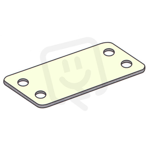 Identifikační štítek přírodní, rozměr 90x20mm PA, typ MT8819 ID 90x20