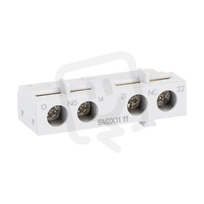 Lovato SM2X1111 Pomocný kontakt pro SM2R 1NO+1NC čelní montáž