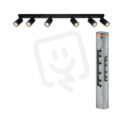 LED SPOT PULSE BLACK 6XGU10 OSRAM 4099854587856