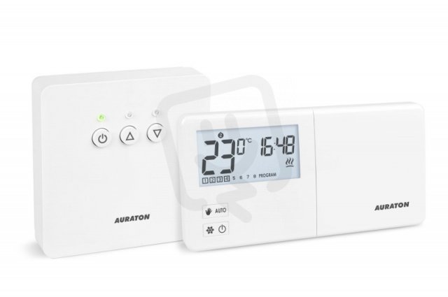 Auraton AUR30 RT bezdrátový programovatelný termostat, 8 teplot, podsvícený