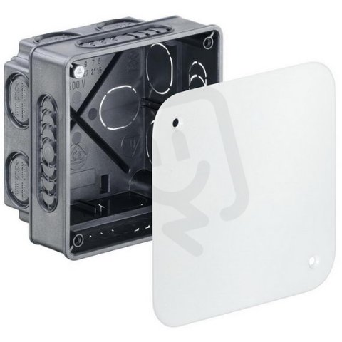 Krabice s víčkem 87x87x60 mm, pod omítku KAISER 1094-91