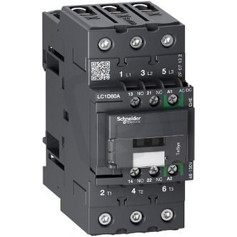 Stykač Green 80A AC-3 3P 48-130V AC/DC SCHNEIDER LC1D80AEHE