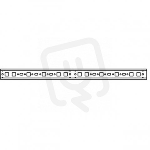 ED2P30 lišta DIN 35*15-494mm (30ks) ABB 2CPX062320R9999