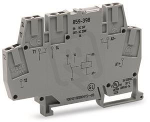 Reléový modul, jmenovité vstupní napětí: 24 V DC, 1 přepínací kontakt, šedá