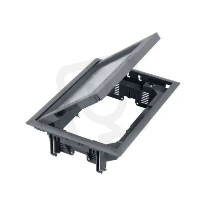 Podlahová krabice FB obdélníkový 8×K45 12mm šedá 85mm116mm IK08 FB24012/1