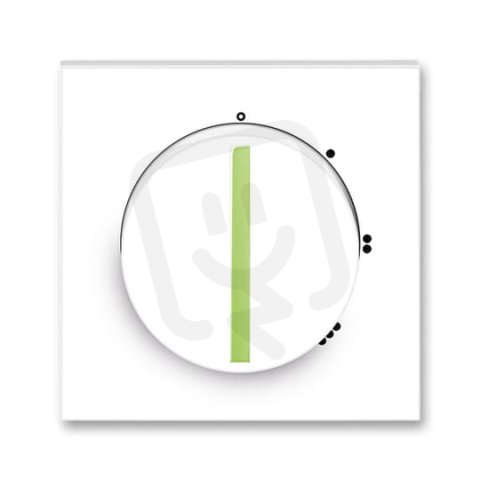 Kryt otočného 3stupnového ovladače 3294M-A00170 42 bílá/ledová zelená Neo ABB