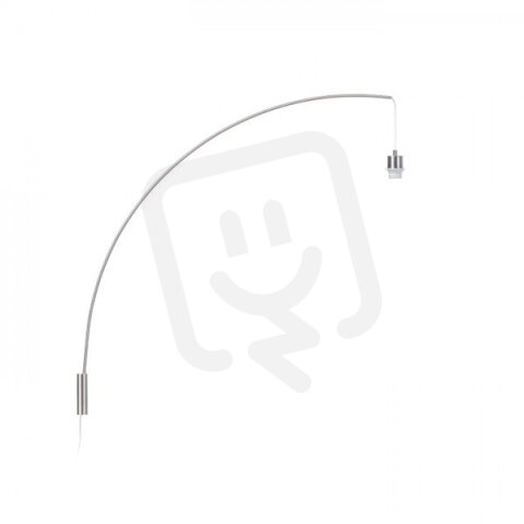 BEND nástěnná oblouková základna matný nikl 230V E27 42W RENDL R12654