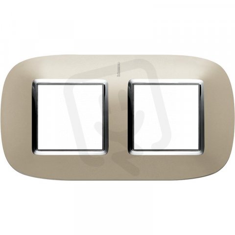 Legrand HB4802/2TC BTAX Rámeček2+2 TITAN SVĚTLÝ