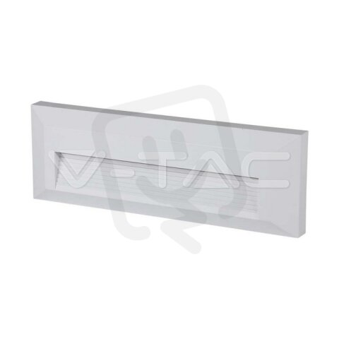 3W LED Step Light White Body Rectangle Natural White, VT-1162 V-TAC SKU211326