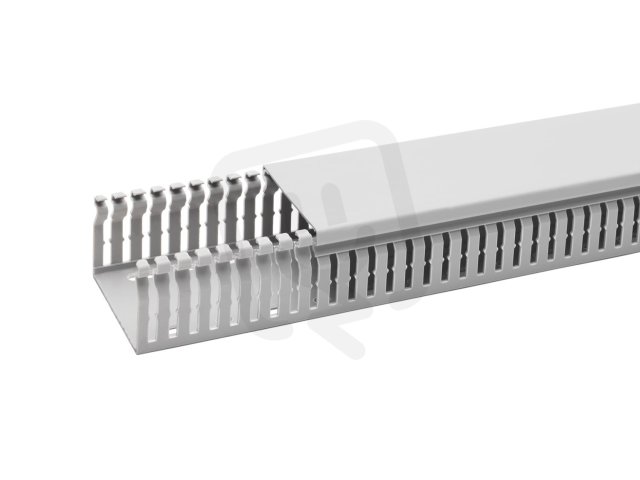 OBO BEDIN 62100 sgr Propojovací kanál BE-DIN 63x100x2000 kamenná šeď