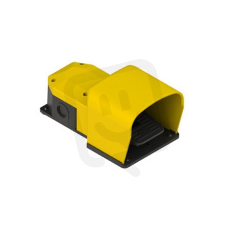 Nožní spínač PX10810, žlutý, IP53 (2NO) PIZZATO PX10810