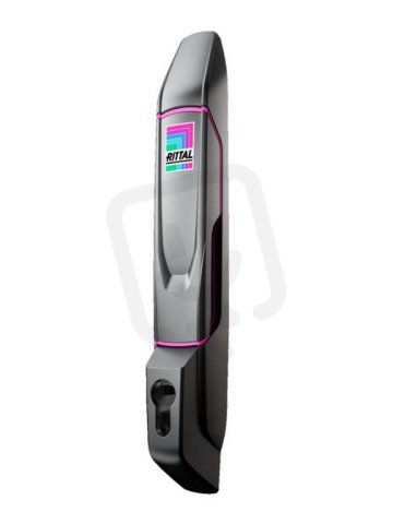 Rittal 8618251 Komfortní rukojeť s profilovou půlválcovou vložkou pro VX RAL9005