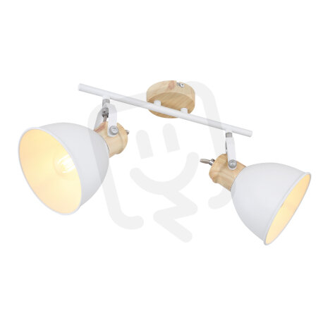 Nástěnné svítidlo WIHO bílá 2xE27, max. 40W 230V GLOBO 54018-2