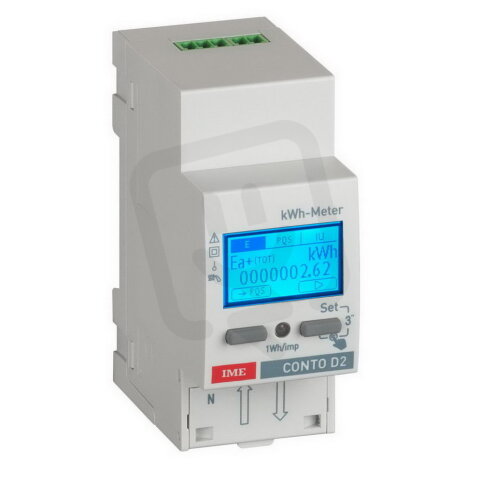 IME ELEKTROMĚR MID 1F PŘÍMÝ 63A RS485 230V DVOUTARIFNÍ LEGRAND CE2DF3DTMID