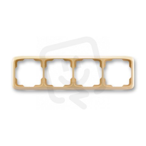 ABB Tango 3901A-B40 DH Rámeček čtyřnásobný,vodorovný,pro hořlavé podklady