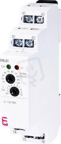 Proudové monitorovací relé PRI-51/16, 1xCO,16A, 24-240V AC/24V DC ETI 002470019