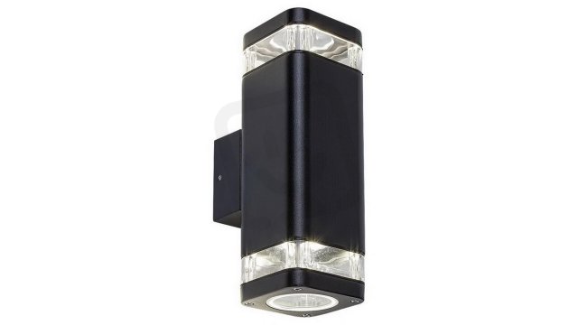Sintra GU10 2X 25W IP44 matná černá RABALUX 7956