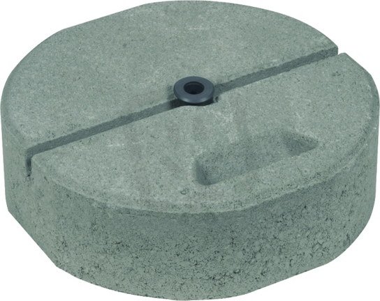 Betonový podstavec C45/55 17kg D 337mm -SET- s madlem a adaptérem M16