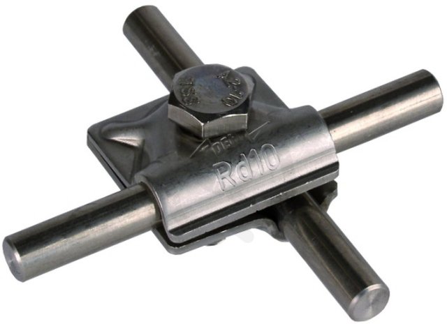 Svorka MV, nerez, pro prům. 10mm šroub se šestihrannou hlavou DEHN 391059