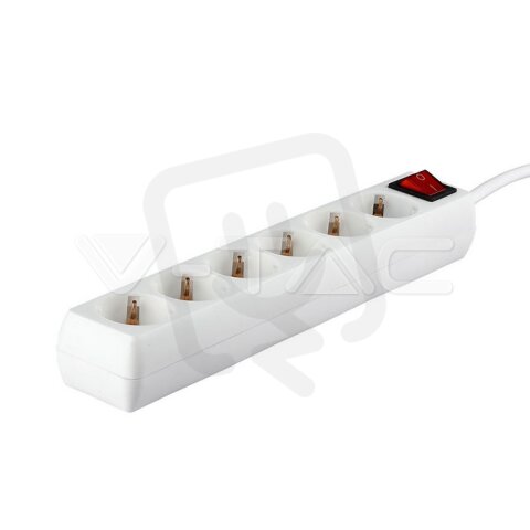 6 Ways Socket With Switch (3G 1.5MM2 X 1