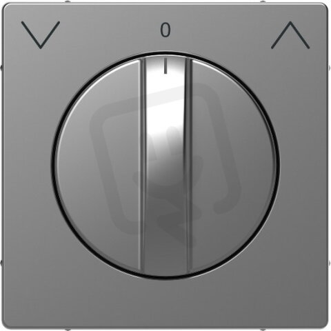 Centrální deska Merten D-Life pro žaluziový spínač/tlačítko Stainless Steel