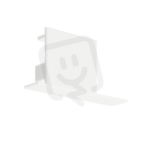 Záslepka KLUŚ LARKO pro AL profil, bílá /24006-9016/ ALUMIA C24006L16