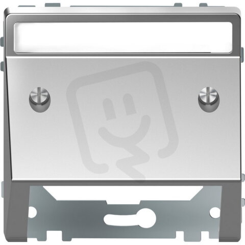 Centrální deska Merten D-Life pro dat.zás.Stainless Steel SCHNEIDER MTN4540-6036