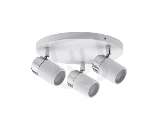 Spotové svítidlo Zyli bílá/chrom max. 3x10W GU10 IP44 667.12 PAULMANN 66712