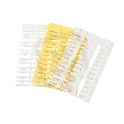 KNC 4 0/18-2 0 označovací štítek žlutý nasouvací MURRPLASTIK 86381944
