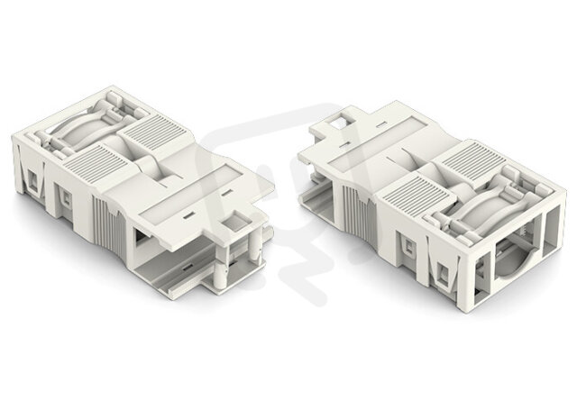 Pouzdra s odlehčením tahu 3pól. se zajišťovací sponou bílá WAGO 770-513/035-000