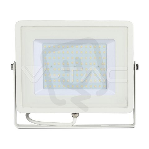 100W LED Floodlight SMD SAMSUNG Chip G2 White Body 6500K V-TAC SKU21417
