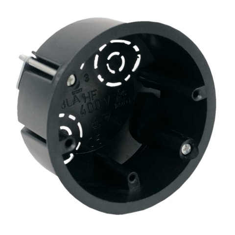 Krabice pod omítku Kopos KU 68 LA/1HF_FA černá