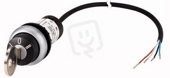 Eaton C22-WRS3-MS1-K02-P65 Přepínač se zámkem MS1, aretace, 3 polohový, 2V