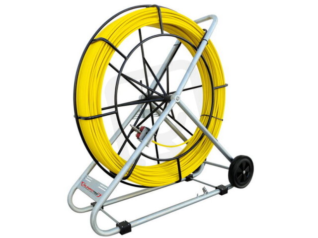 Protahovací pero RUNPOTEC 10099 GF15 ze skelného vlákna 15mm, 150m, vč. stojanu