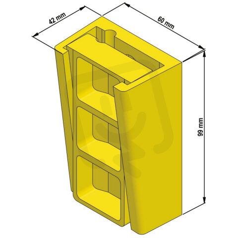 Kabelová klínová svorka CABLE WEDGE CLAMPS FKK 07 LAPP 52026050